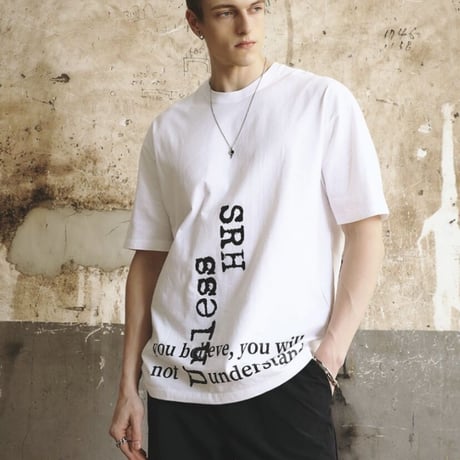 『SLOW RECORD HOUSE』　SRH Tシャツ (White)