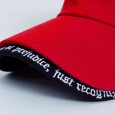 『BLACKBLOND』 BBD Revolution Double Visor Cap (Red)
