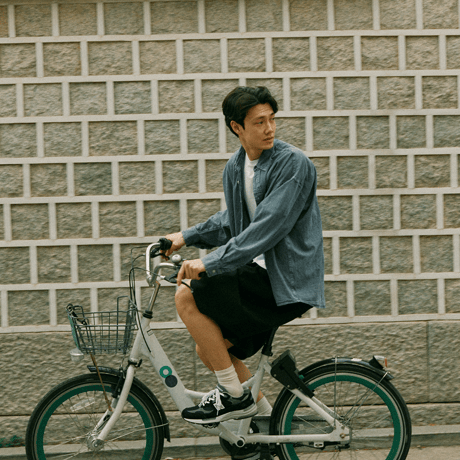 『grooverhyme』 　バーミューダショーツパンツ (Black)