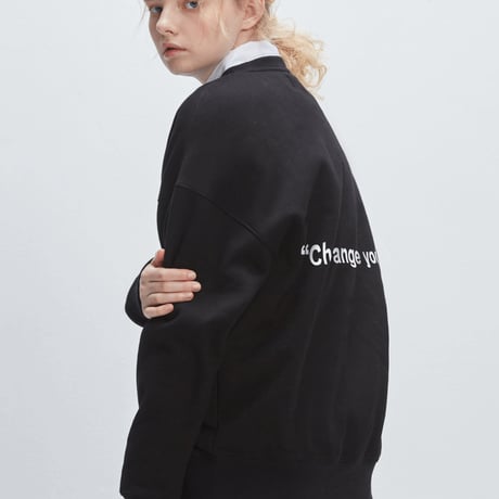 Verynineflux NINTH CREWNECK (Black)