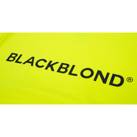 『BLACKBLOND』 　リフレクションクラシックスマイルロゴパーカー (Neon)