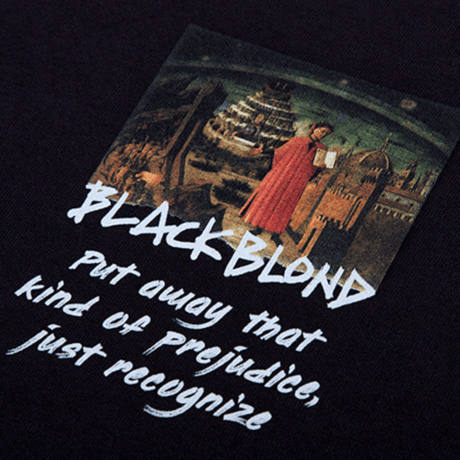 『BLACKBLOND』　インフェルノ半袖 Tシャツ (Black)