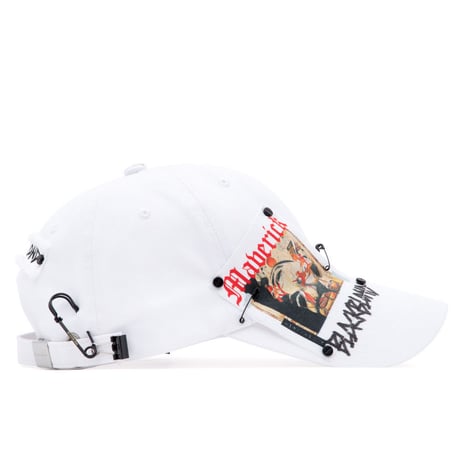 『BLACKBLOND』 　マーベリックパッチキャップ (White)