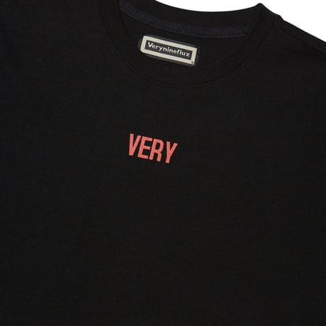 『Verynineflux』 ワールドワイド Tシャツ (Black)