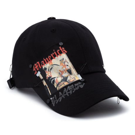 『BLACKBLOND』 　マーベリックパッチキャップ (Black)