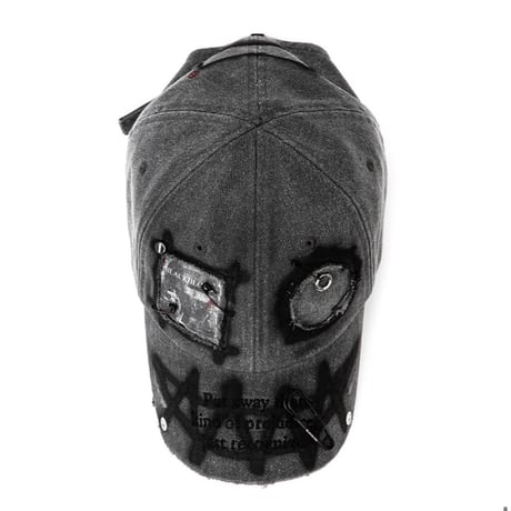 『BLACKBLOND』  ゴブリングラフィティーカスタムキャップ (Dark Gray)