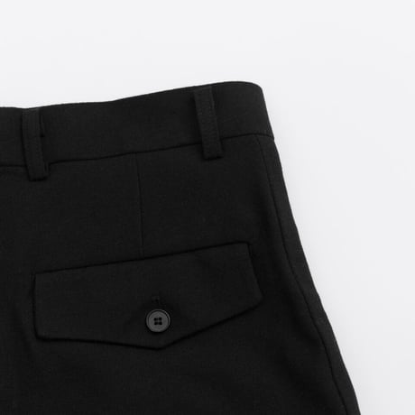 『HIFIFNK』  alden wool trousers pants (Black)