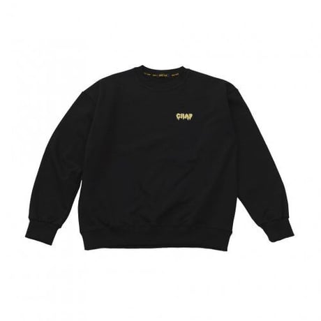『CHAP CHAP』 　オリジナルチャップスウェットシャツ (Black)