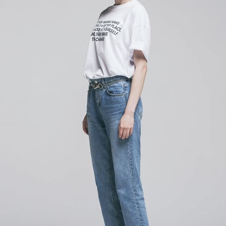 『Verynineflux』  インストラクション  Tシャツ (White)