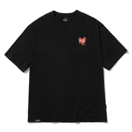 『grooverhyme』 　ハートオブノマド Tシャツ (Black)