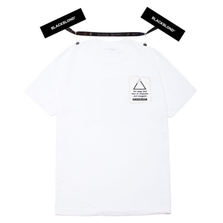 『BLACKBLOND』 　マーベリック半袖 Tシャツ (White)