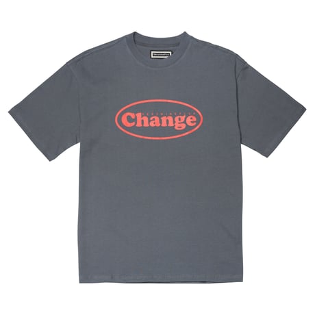 『Verynineflux』  オーバル  Tシャツ (Charcoal)