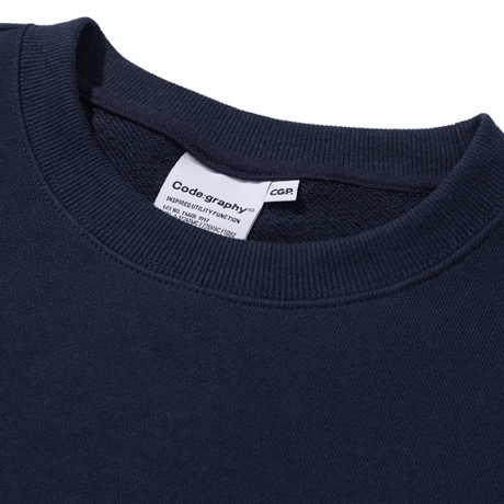 『Code:graphy』 　プラネットツリースウェット (Navy)
