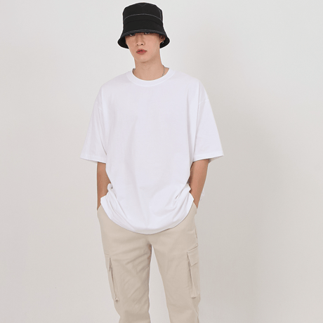 『 BY:L 』    ボックスオーバーTシャツ (White)