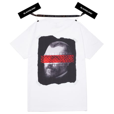 『BLACKBLOND』 　ブルータルショートスリーブ Tシャツ (White)