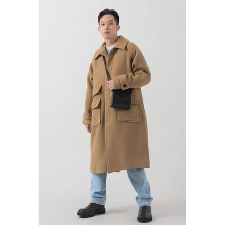 『 BY:L 』 　バルマカンポケットコート  (Beige)