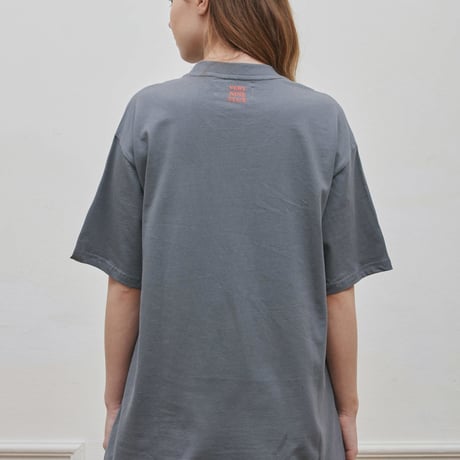 『Verynineflux』  ラウンド  Tシャツ (Charcoal)