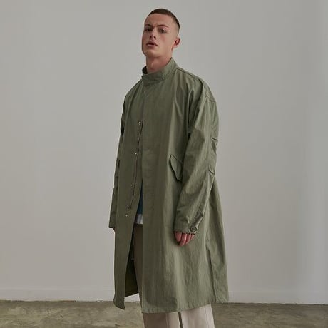 『 BY:L 』 　フィッシュテール ーバーコート  (Khaki)