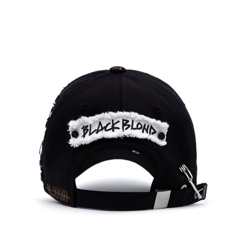 『BLACKBLOND』 　マーベリックパッチキャップ (Black)