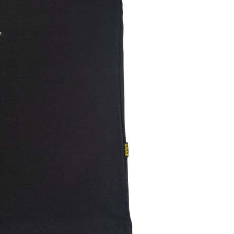 『CHAP CHAP』 　アースチャップロゴ Tシャツ (Black)
