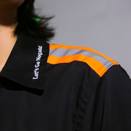 Swallowtale Hologram combination Shirts (Black)