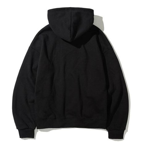 『Code:graphy』 　アーチロゴジップアップパーカー (Black)