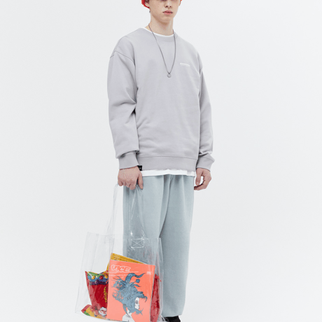 『grooverhyme』 　NYC ロケーションスウェット (Light Grey)