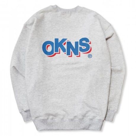 『OKENS SEOUL 』 RISE of OKNS crewneck (Oatmeal)