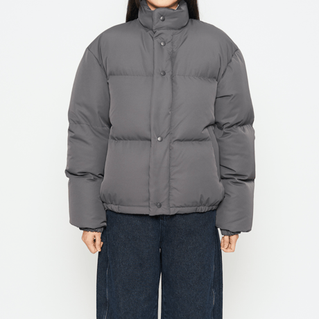『HIFIFNK』  ダウンパッファジャケット (Dust Grey)