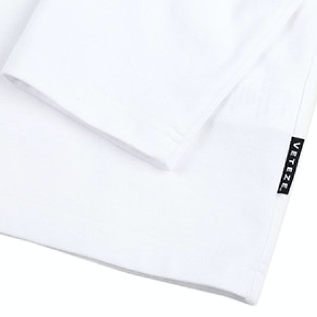 『VETEZE』 　エアプレーンロングスリーブTシャツ (White)