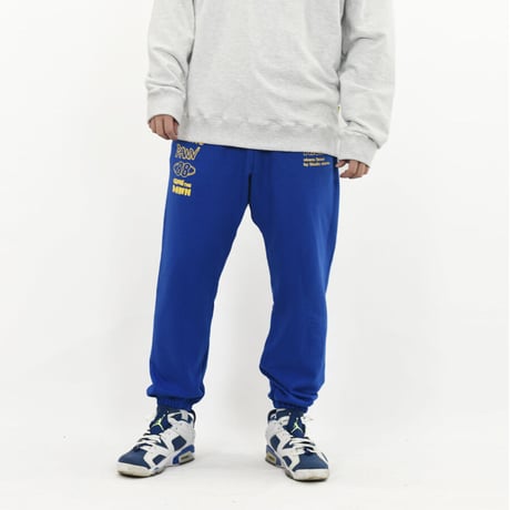 『OKENS SEOUL 』 rise and dawn training pants   (Blue)