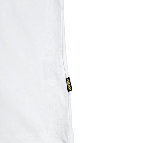 『CHAP CHAP』 　アースチャップロゴ Tシャツ (White)