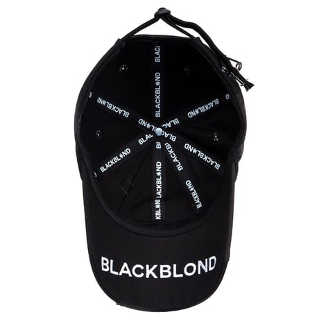 『BLACKBLOND』   ペルソナグラフィティーロゴキャップ (Black)