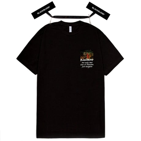 『BLACKBLOND』　インフェルノ半袖 Tシャツ (Black)