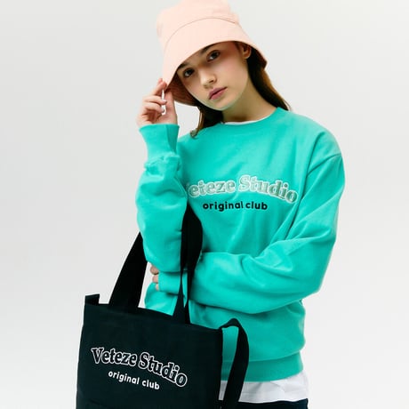 『VETEZE』 　スタジオポケットエコバッグ (Black)