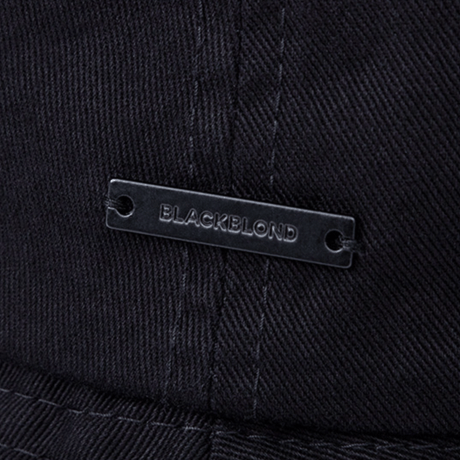 『BLACKBLOND』  ボーダーグラフィティーバケットハット (Black)