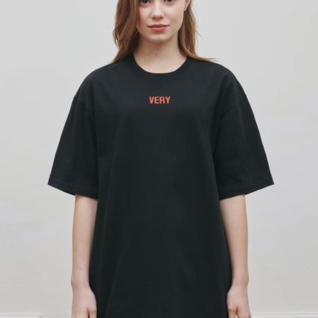 『Verynineflux』 ワールドワイド Tシャツ (Black)