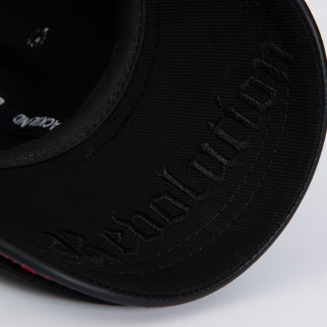 『BLACKBLOND』 BBD Revolution Double Visor Cap  (Black)