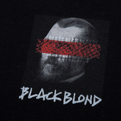 『BLACKBLOND』 　ブルータルショートスリーブ Tシャツ (Black)