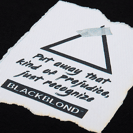 『BLACKBLOND』 　マーベリックロングスリーブ Tシャツ (Black)