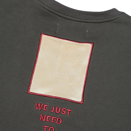 Verynineflux ADORABLE CREWNECK (Charcoal)