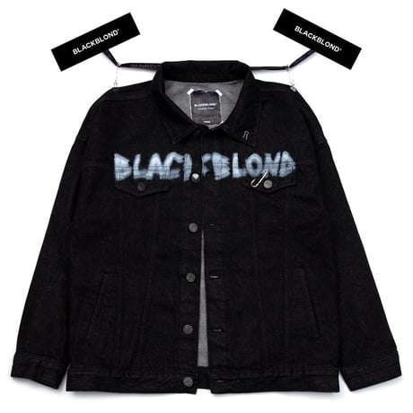 『BLACKBLOND』 イノセントデニムジャケット (Black)