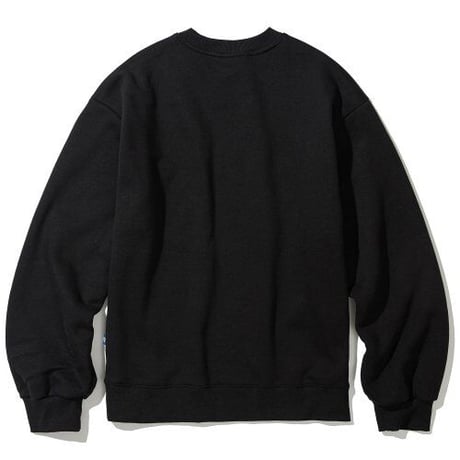 『Code:graphy』 　アップリケロゴスウェット (Black)