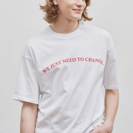 『Verynineflux』  ラウンド  Tシャツ (White)