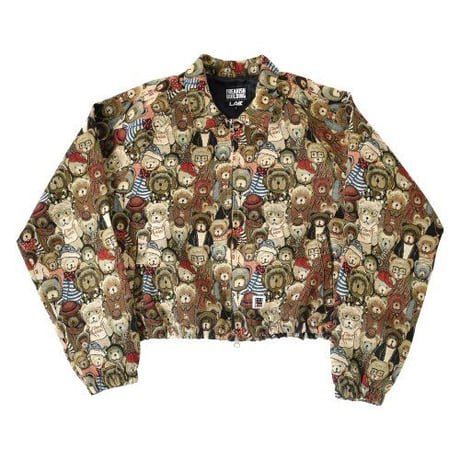 『FREAKISH BUILDING』 SMACU3 CROP JACKET (Beige)