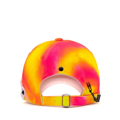 『BLACKBLOND』 　サイドパッチグラフィティーロゴロリポップキャップ (Pink/Neon)