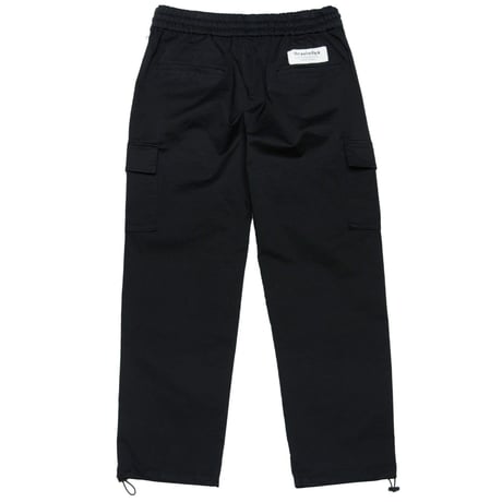 『Verynineflux』   カーゴトラックパンツ (Black)