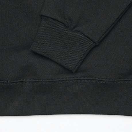 【再入荷】『LOUPS BLANCS』オリジナルロゴスウェットシャツ (Black)