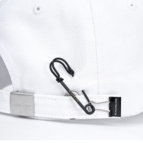 『BLACKBLOND』  no sympathy graffiti logo cap  (White)