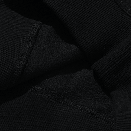 『grooverhyme』 　ベーシックロゴスウェットシャツ (Black)